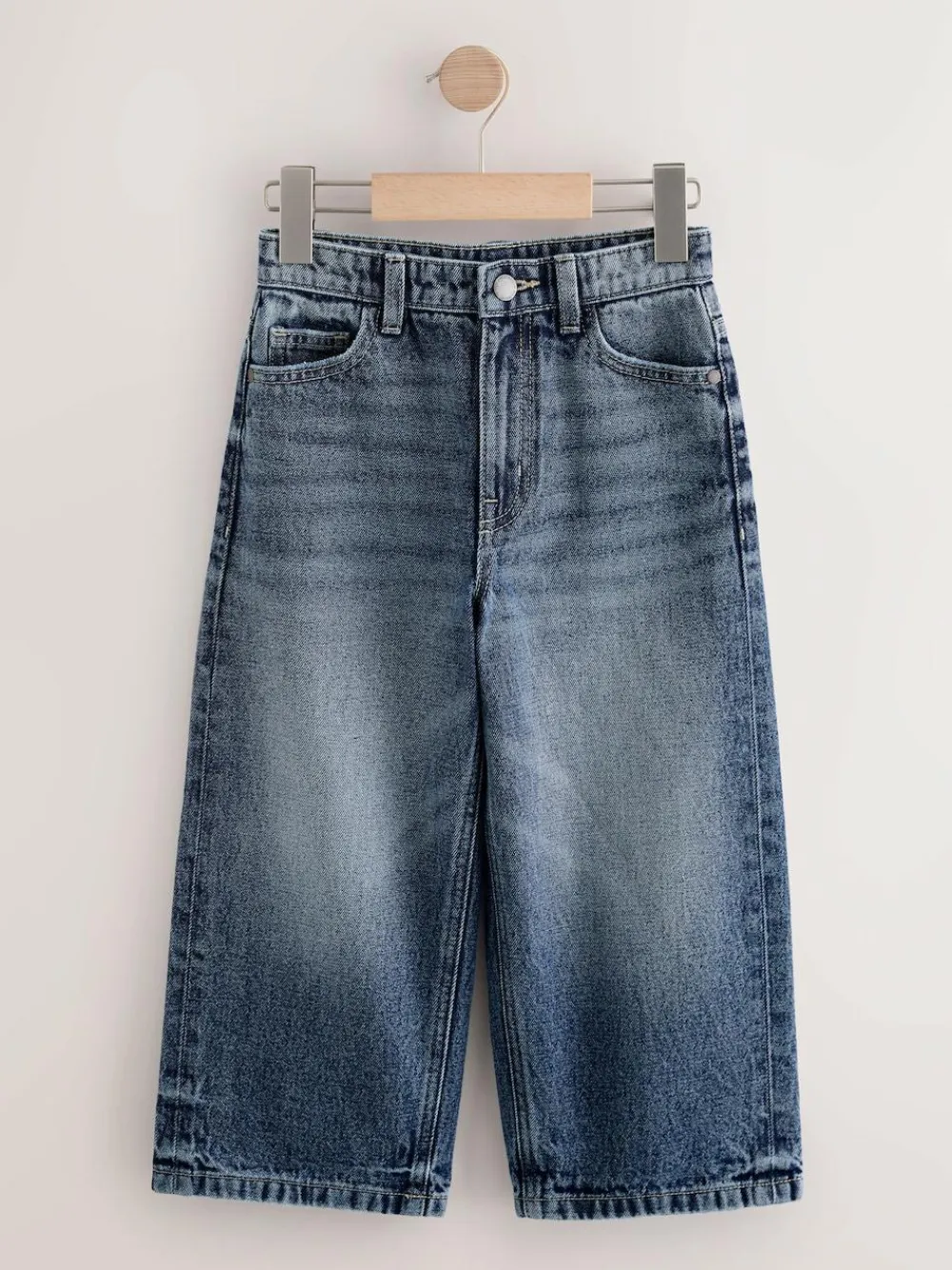 Hot Next Dark Blue Denim Super-wide Fit Authentic Jeans (3-16yrs)