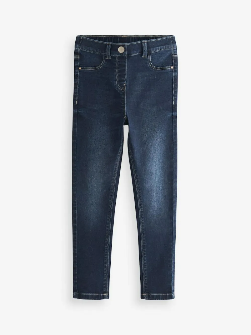 Outlet Next Long Length Stretch Jeggings (3-16yrs) Dark Blue