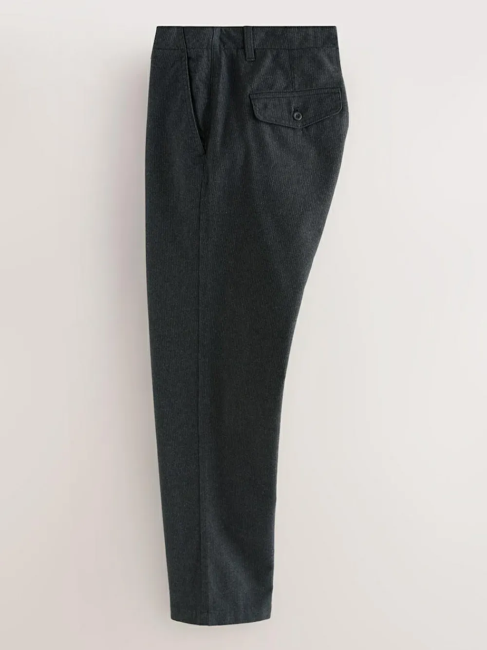 Next Regular Tapered Fit Heritage Cotton Rich Trousers^ Pants & Chinos