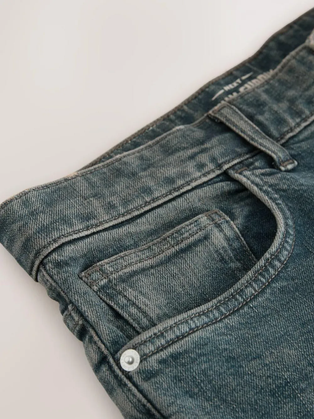 Discount Next Bootcut Vintage Wash Denim Jeans Dark Tint