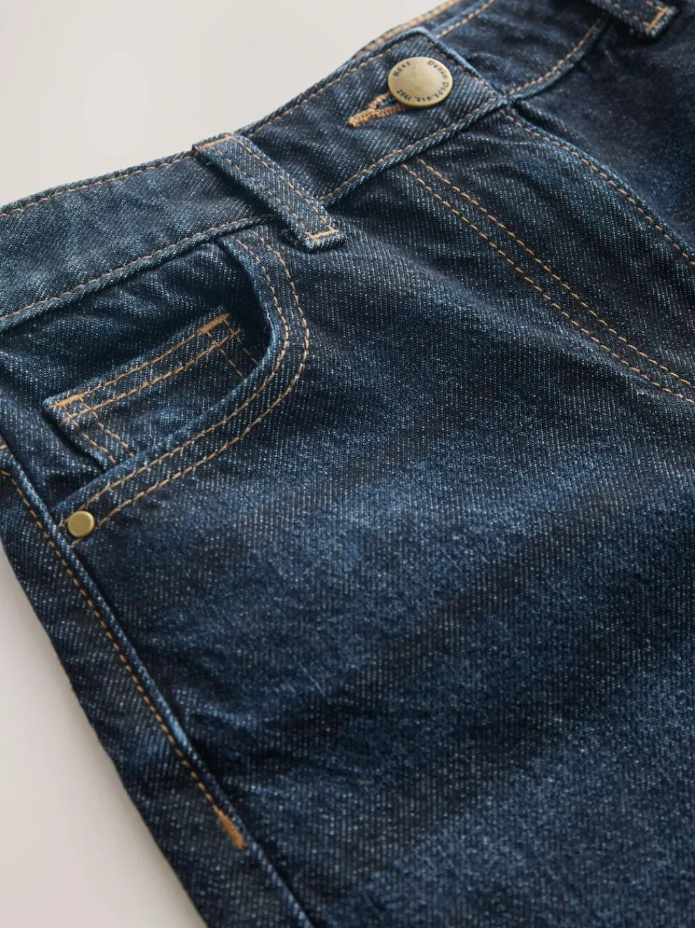 Next Dark Wash Barrel Jeans (3-16yrs)^ Jeans