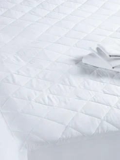 Next Deep Mattress Fresh 100% Cotton Protector^ Duvets & Pillows