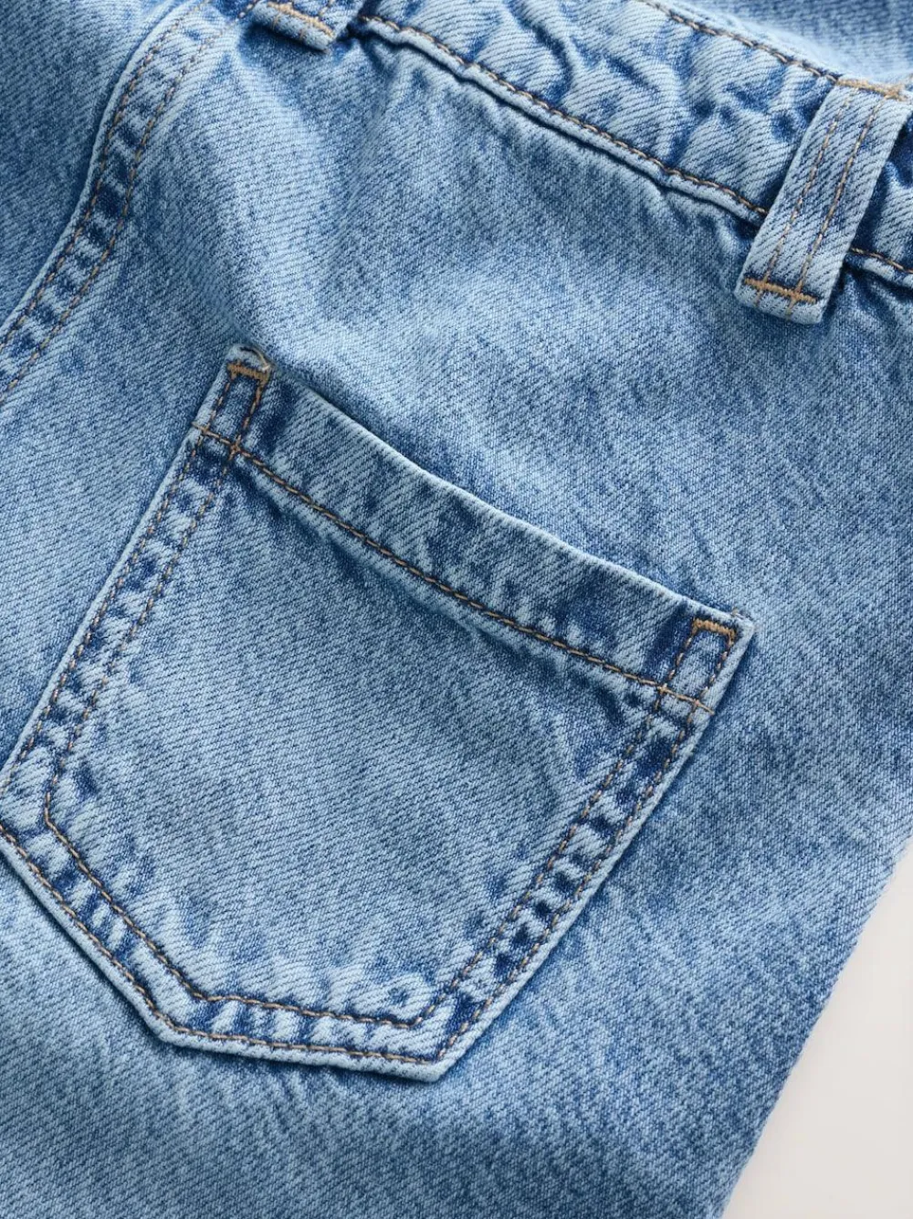 Clearance Next Denim Barrel 100% Cotton Dungarees (3-16yrs)