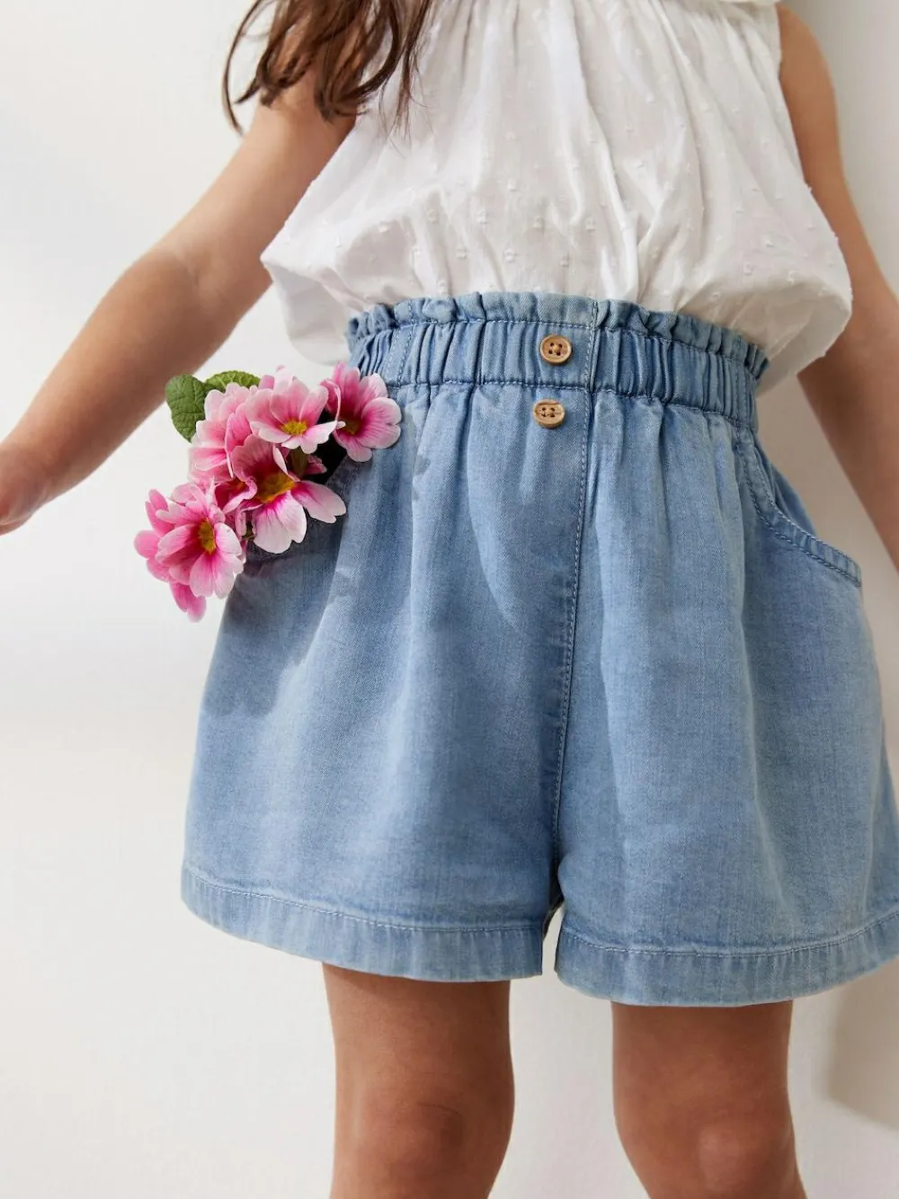 Next Button Shorts (3mths-7yrs)^ Shorts|Shorts & Skirts