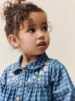 Next Long Sleeve Collar Dress (3mths-8yrs)^ Newborn Clothing|Baby Girls