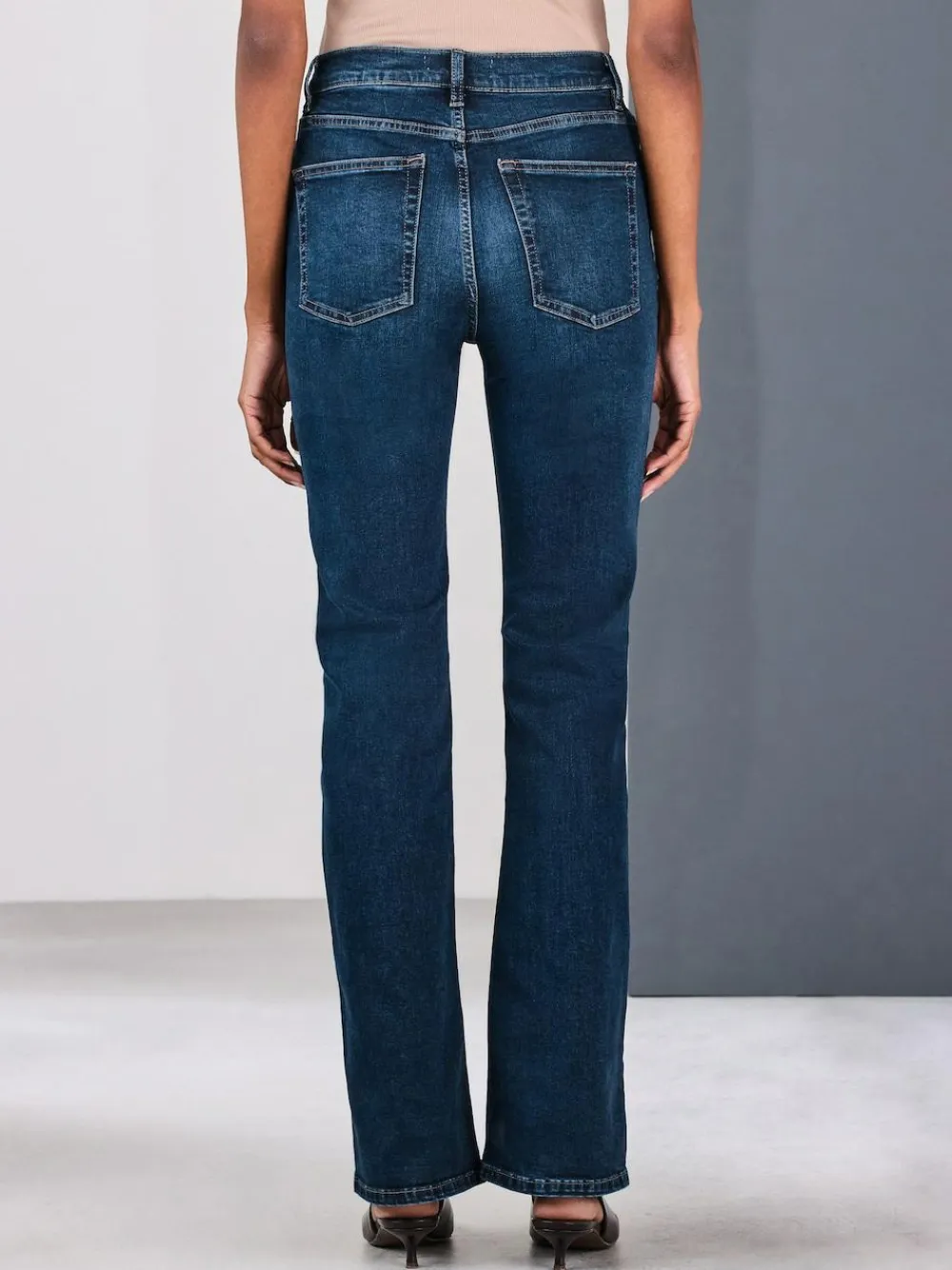 Next Mid Rise Stretch Bootcut Jeans^Women Jeans|Jeans