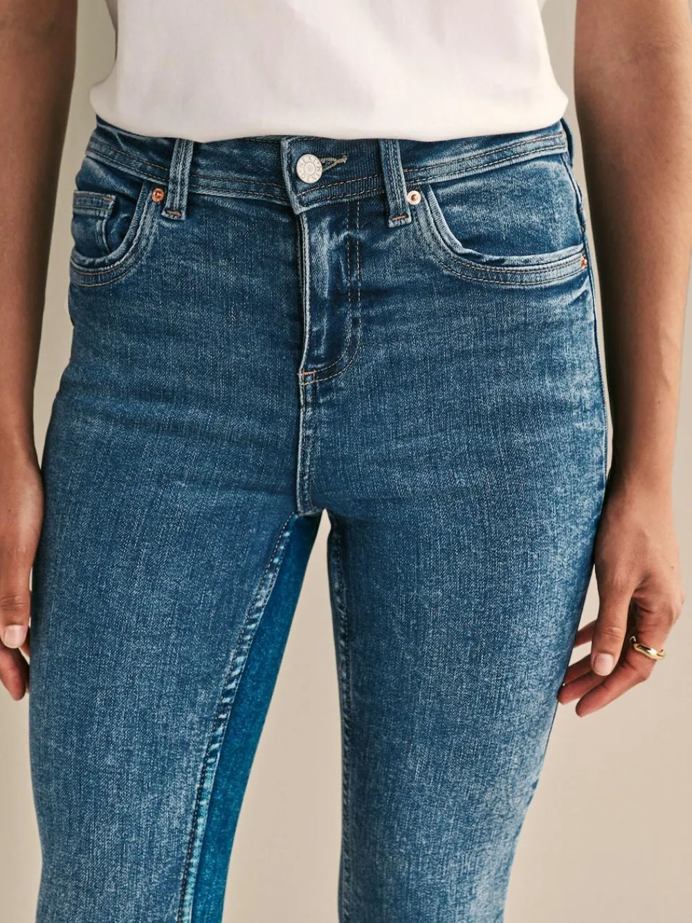 Clearance Next Denim Dark Blue Supersoft Skinny Jeans