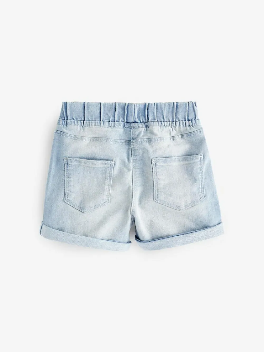 Next Denim Dark Wash 2 Pack Elasticated Waist Shorts (3mths-10yrs)^ Nightwear|Shorts