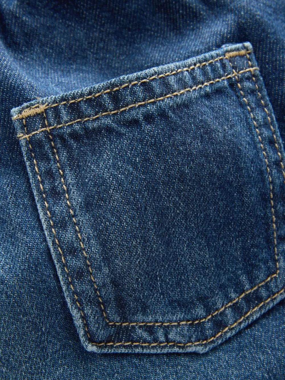 Sale Next Wide Leg Jeans (3mths-7yrs) Denim Dark Wash