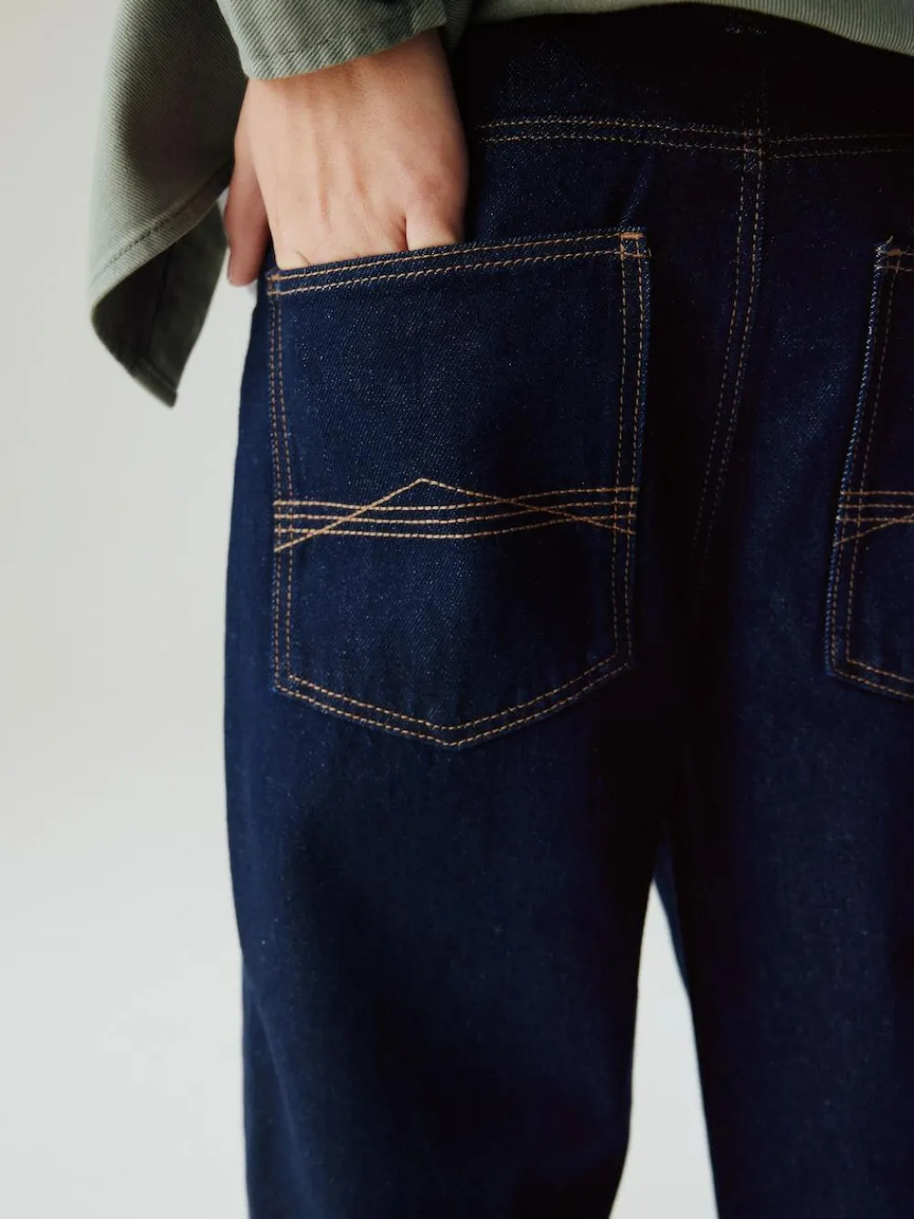 Next Denim Rinse Wide Fit Authentic Jeans (3-16yrs)^BOY Jeans|Jeans