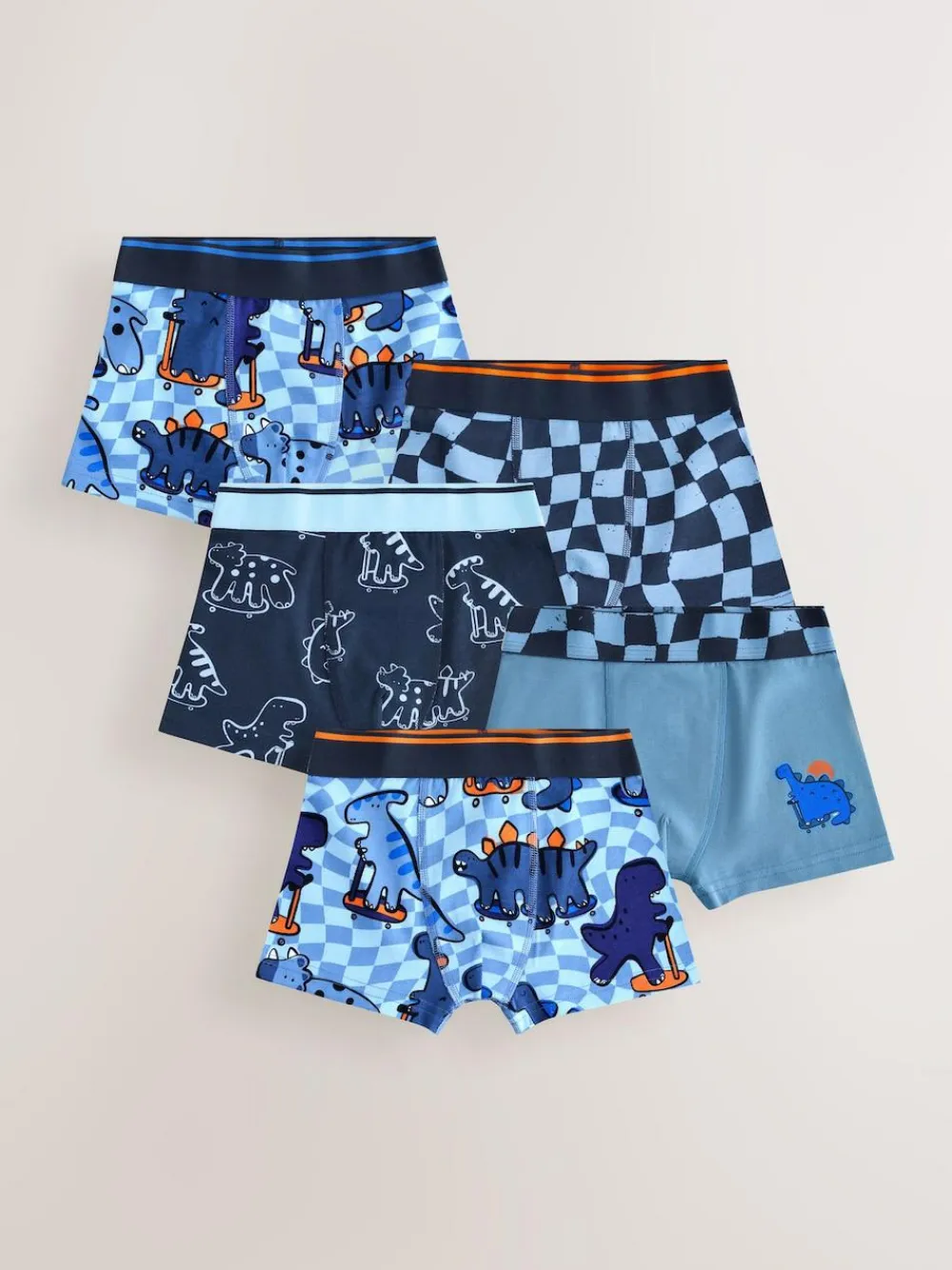Next Junior Character Trunks 5 Pack (1.5-16yrs)^BOY Underwear