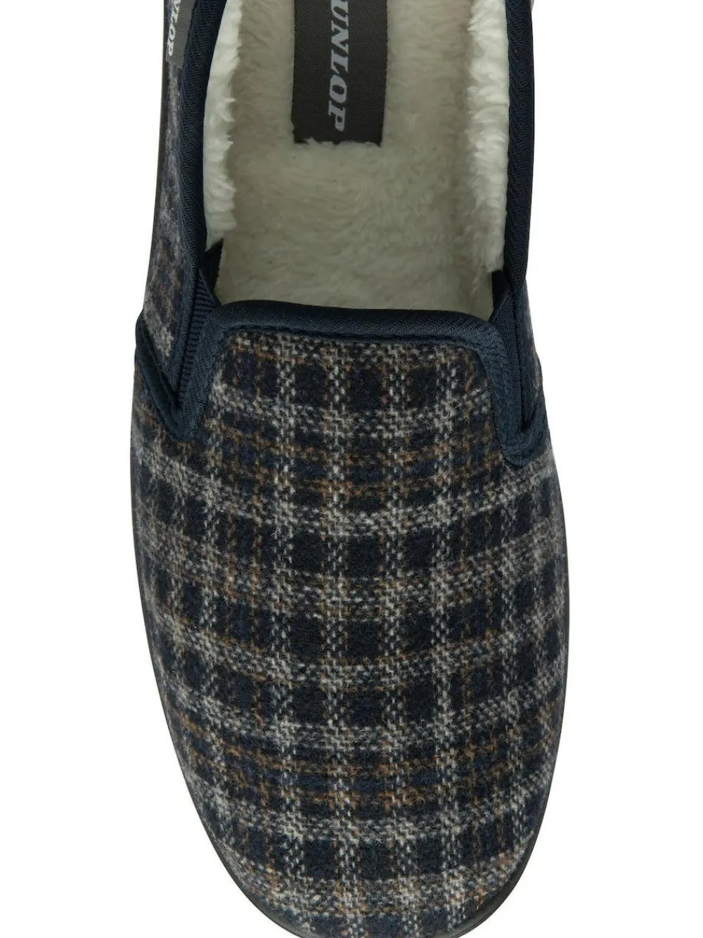 Dunlop Blue Twin Gusset Full Slippers^ Slippers|Slippers