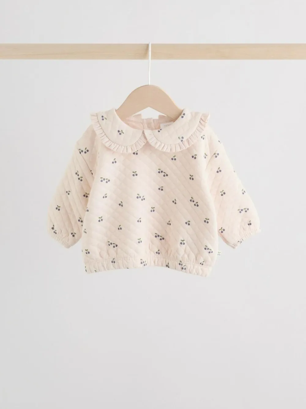 Next Ecru Baby Quilted Sweatshirt and Trousers Set 2 Piece (0mths-2yrs)^ Sets & Co-Ords|Sets & Co-Ords