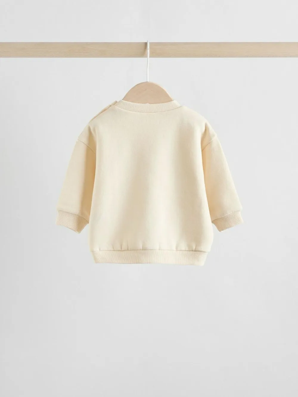 Next Ecru Baby Sweatshirt and Trousers Set 2 Piece (0mths-2yrs)^ Sweatshirts & Hoodies