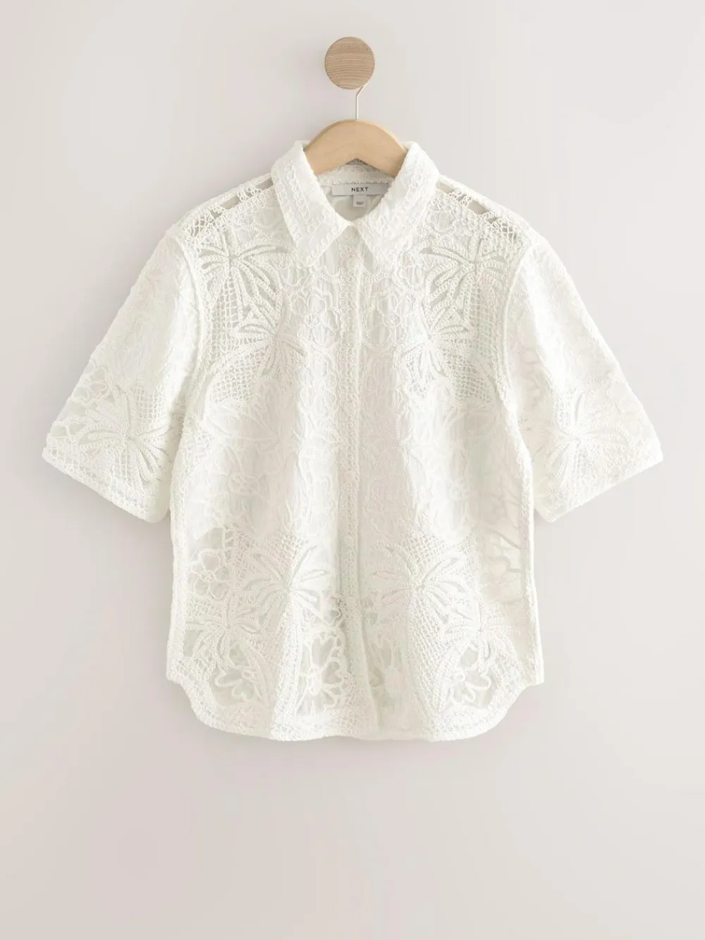 Next Crochet Short Sleeve Shirt^Women Tops & T-Shirts|Blouses & Shirts