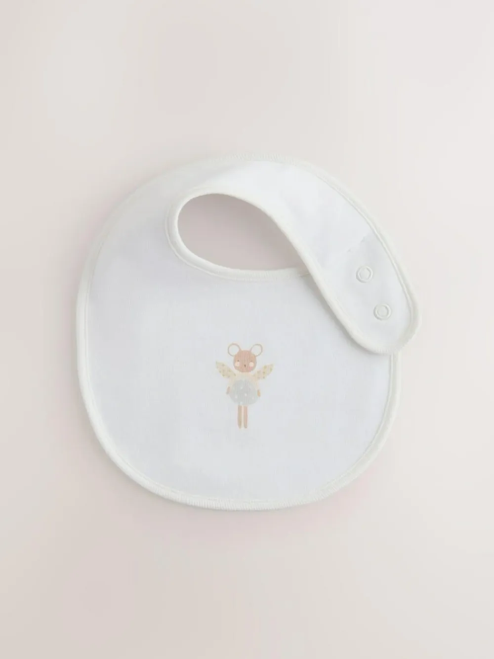 Next Ecru Fairy Mouse Baby Bibs 3 Pack^ Bibs|Newborn Accessories