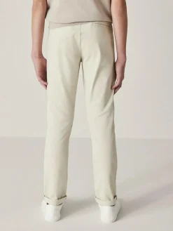 Discount Next Ecru Neutral Skinny Fit Stretch Chino Trousers (3-17yrs)
