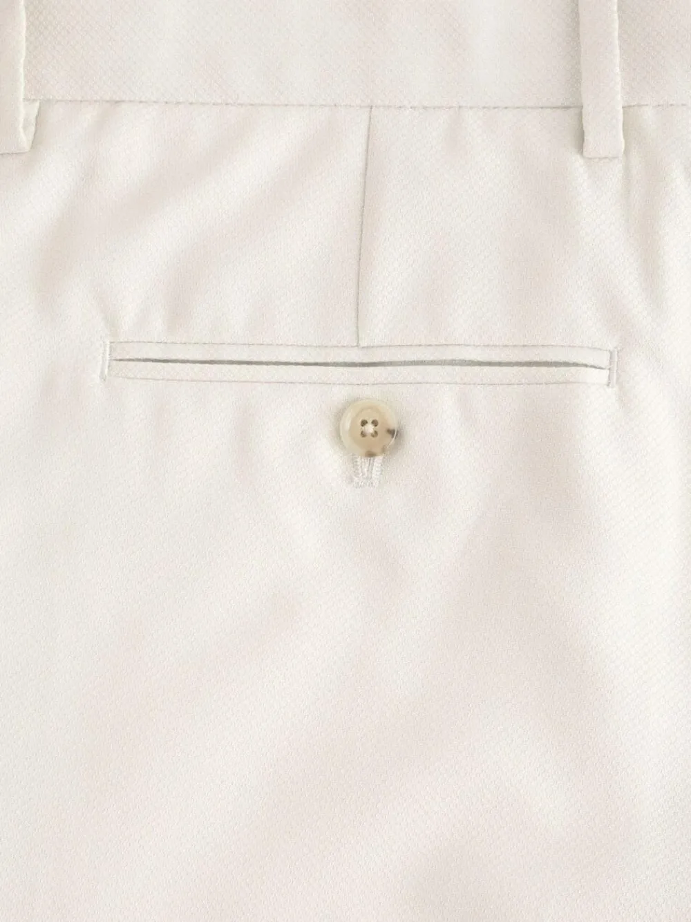Next Ecru Slim Fit Textured Suit Trousers^ Pants & Chinos