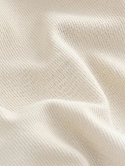 Next Ecru White Jersey Twill Popper Shacket^ Occasionwear|Coats & Jackets