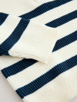 Next Knitted Quarter Zip Jumper (3mths-7yrs)^BOY Baby Winter Clothing|Knitwear