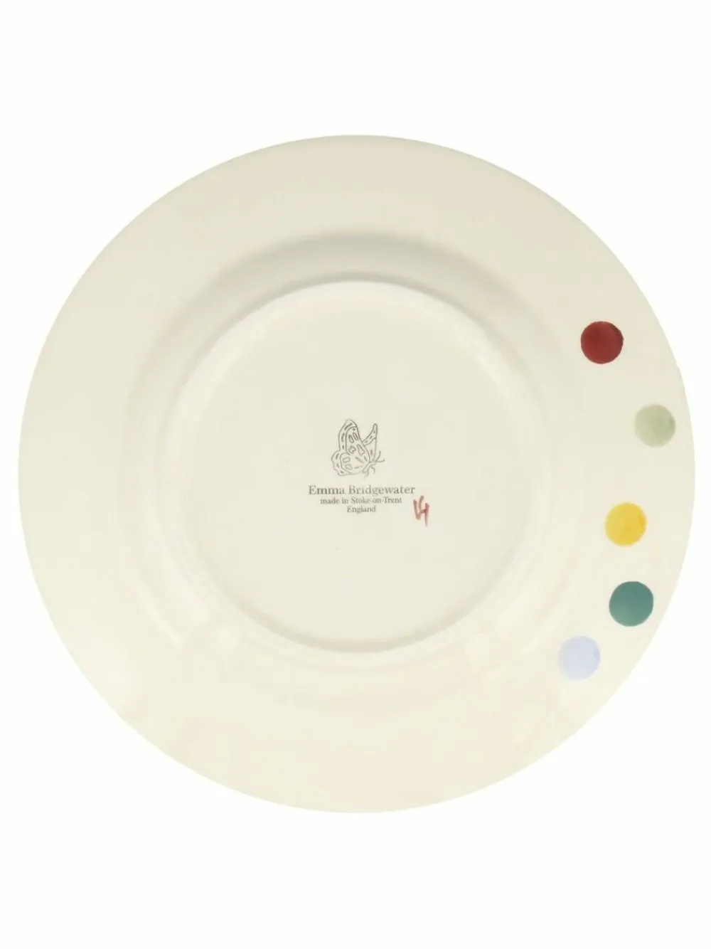 Hot Emma Bridgewater Cream Polka Dot 8 1/2 Inch Side Plate