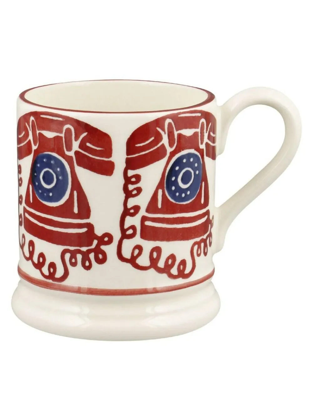 Emma Bridgewater Cream Telephone 1/2 Pint Mug