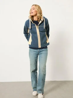 Fat Face FatFace Airlie Navy Zip Through Hoodie^Women Hoodies & Sweatshirts