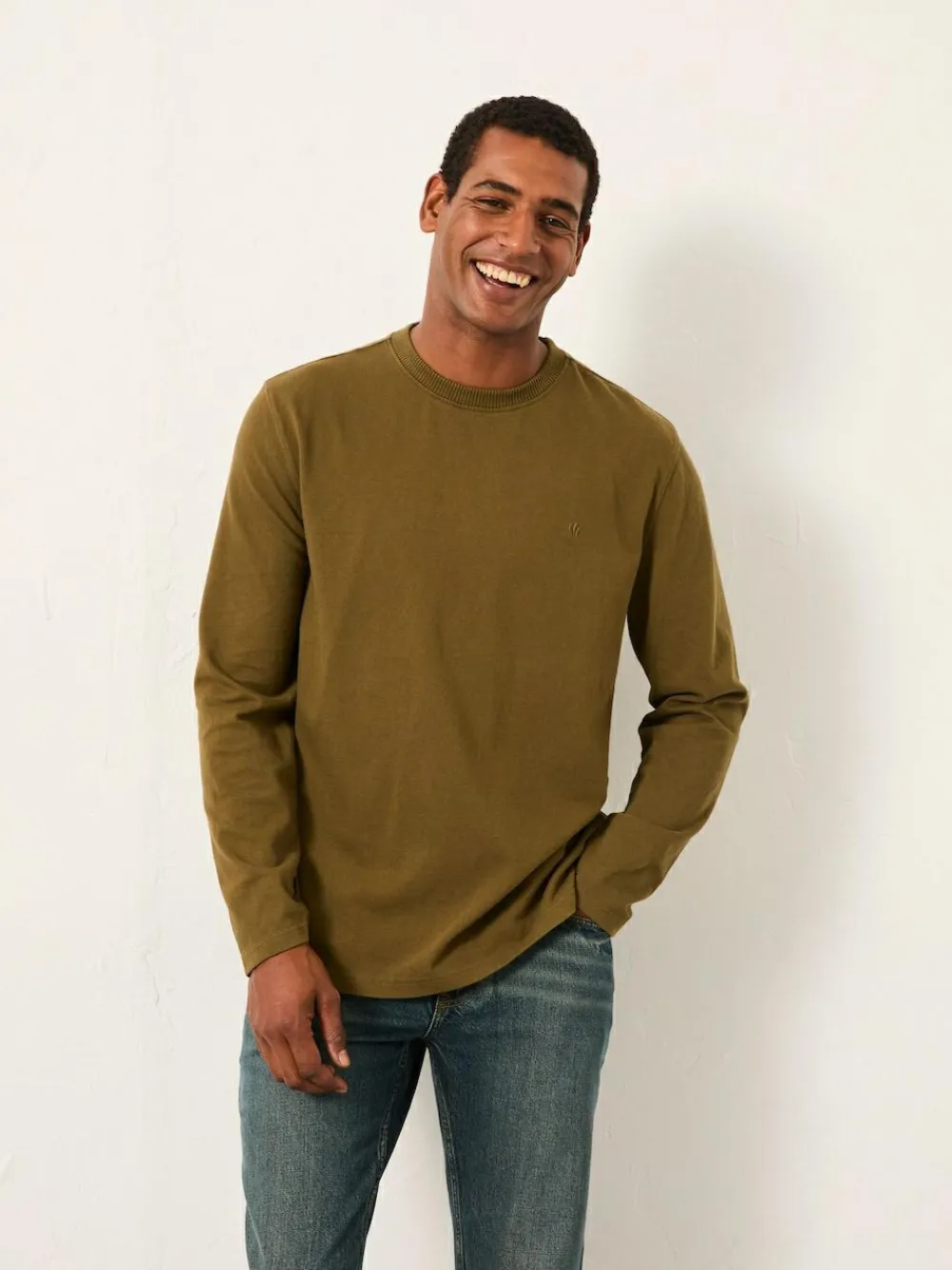 Fat Face FatFace Alton Long Sleeve Heavyweight Relaxed Fit T-Shirt^ Loungewear