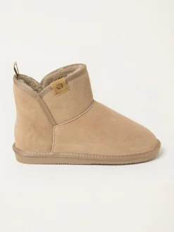 Fat Face FatFace Rafe Natural Suede Boot Slipper^ Slippers|Slippers