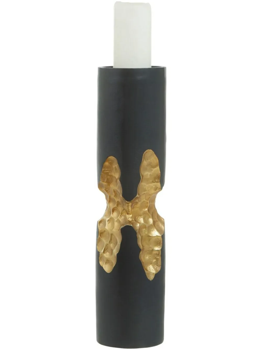 Clearance Fifty Five South Black Daito Aluminium Candle Holder
