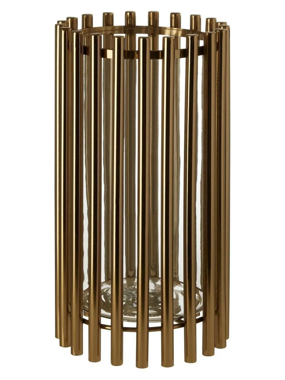 Fifty Five South Gold Martina Hurricane Steel/Glass Candle Holder^ Candle Holders & Lanterns
