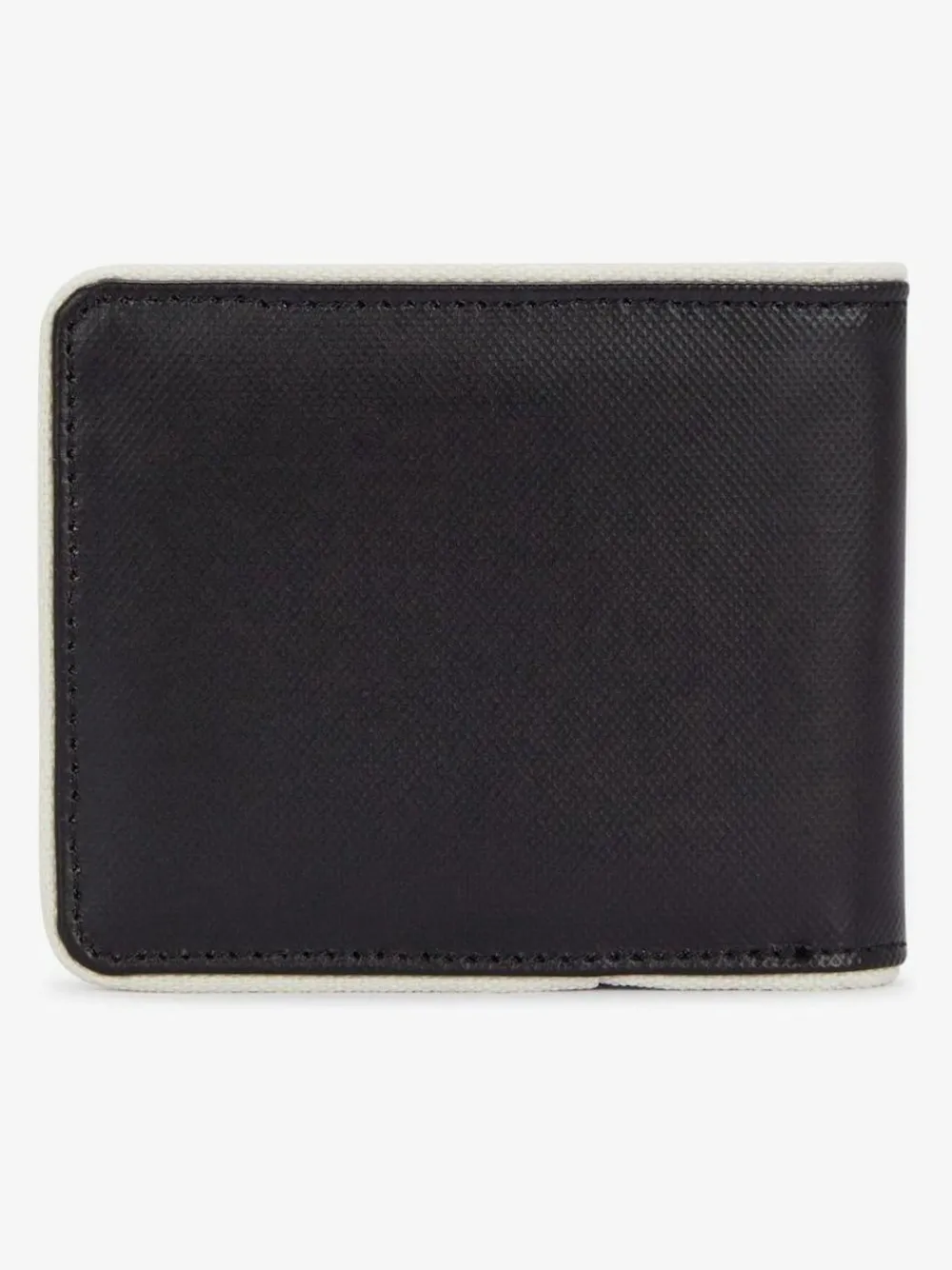New Fred Perry Black Coated Polyester Billfold Wallet
