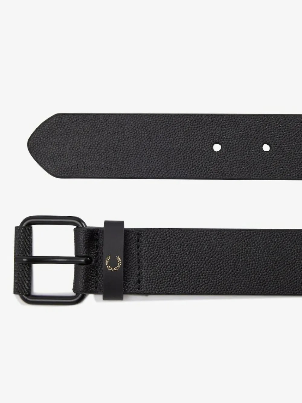 Best Fred Perry Black Scotchgrain Belt