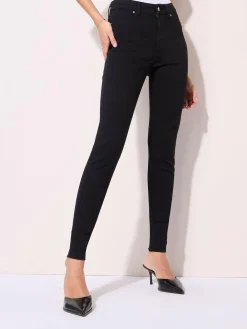 Friends Like These Petite High Waisted Jeggings Black