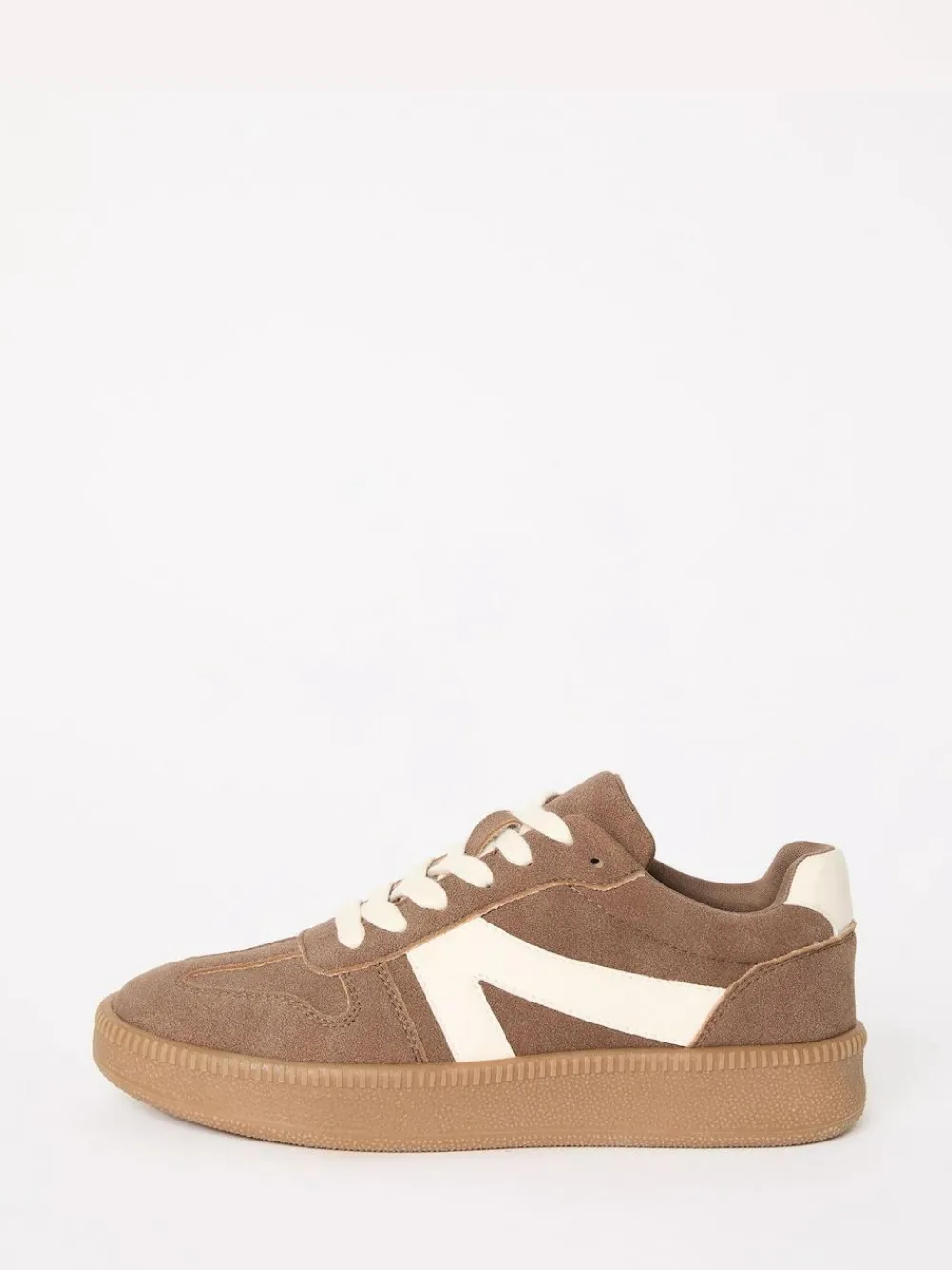 Friends Like These Brown Standard Fit Lace Up Retro Gumsole Sports Trainers^Women Sneakers|Sportswear