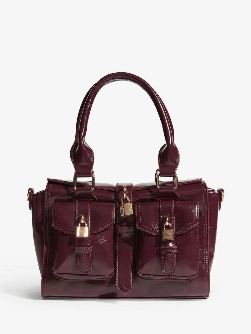 Friends Like These Padlock Pocket Bag^Women Bags