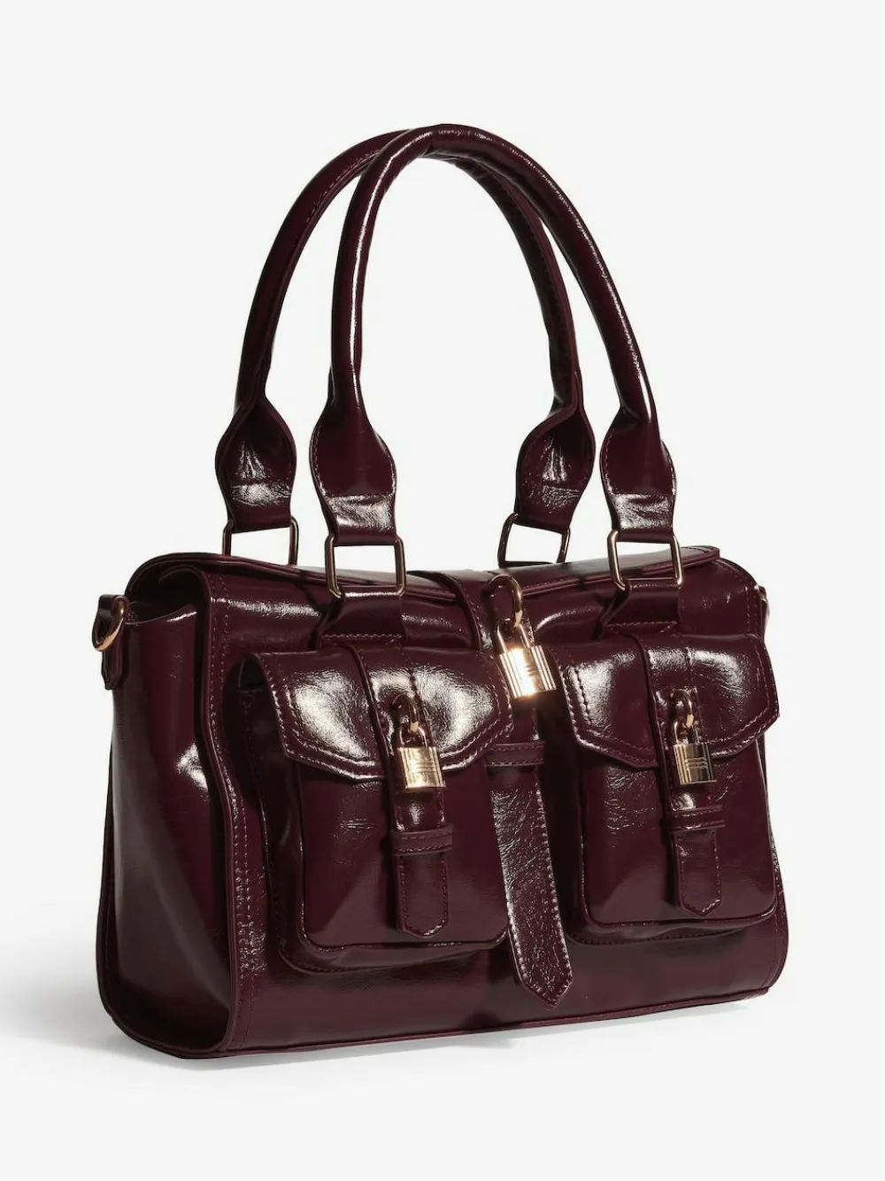Friends Like These Padlock Pocket Bag^Women Bags
