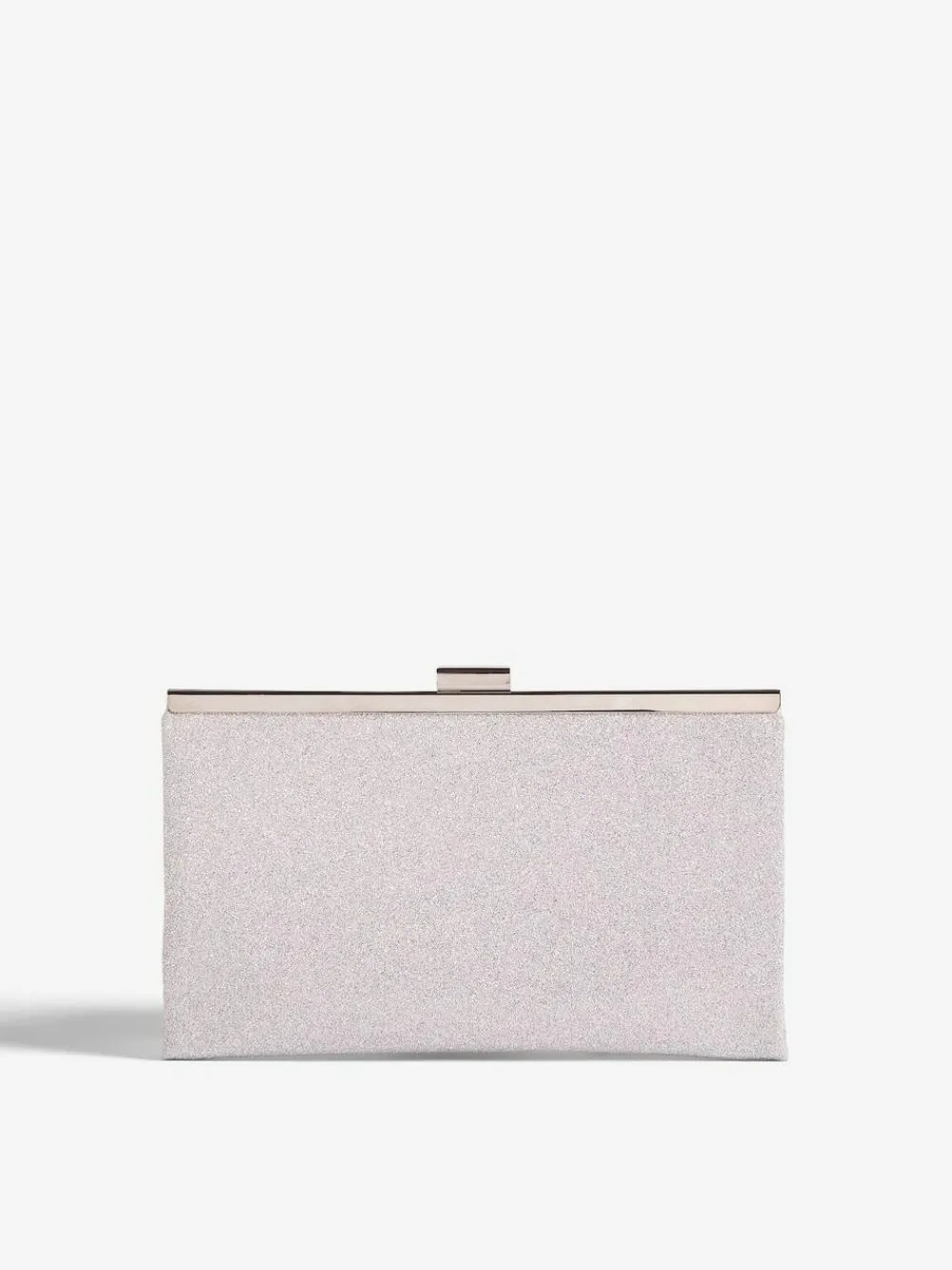 Best Friends Like These Silver Occasion Clutch Bag