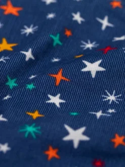 Frugi Blue Durgan Printed Dungaree^BOY Rompers & Overalls|Dungarees