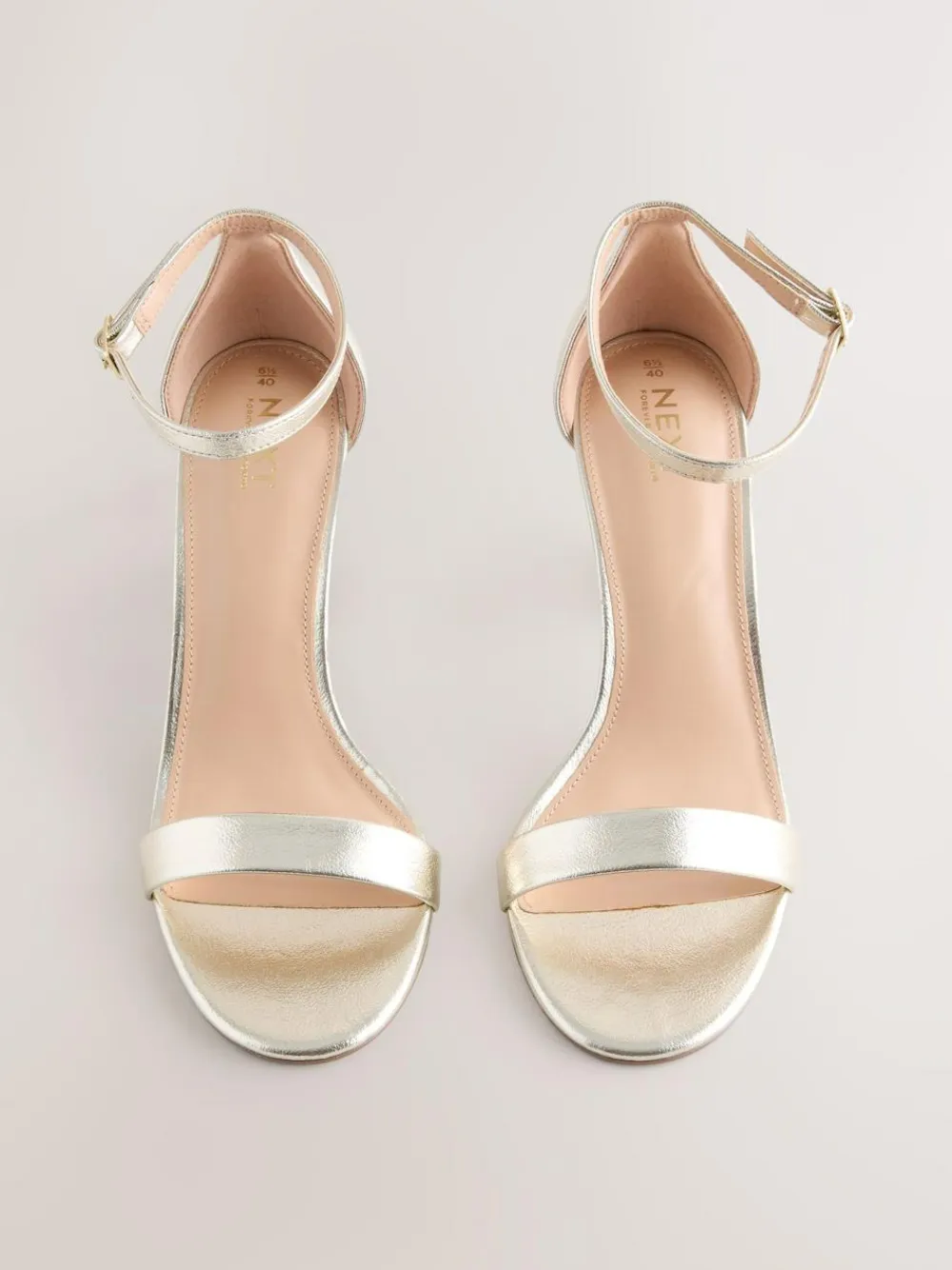 Next Extra Wide Fit Block Heel Sandals^Women Wide Fit & Extra Wide Fit|Heels