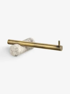Best Next Gold Marble N. Premium Toilet Roll Holder
