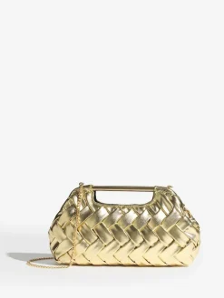 Lipsy Weave Grab Handle Clutch Bag^Women Bags