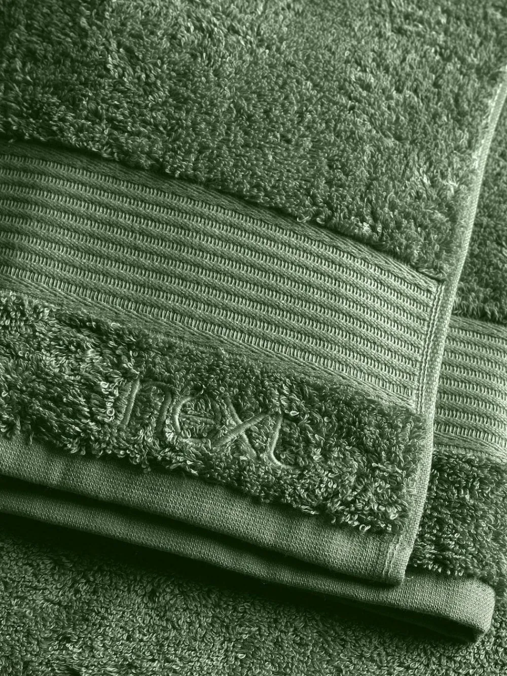 Online Next Green Ivy Egyptian Cotton Towel