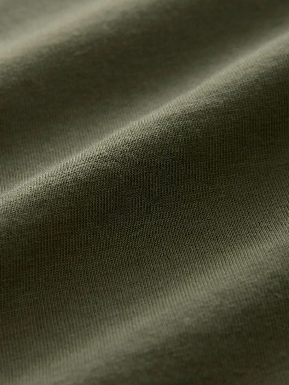 Next Green Khaki Regular Fit Essential Crew Neck Cotton T-Shirt^ Loungewear