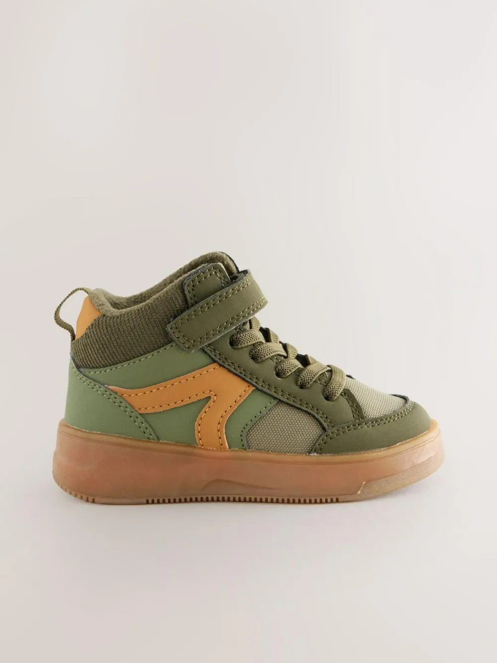 Next Touch Fastening Elastic Lace Hi Top Trainers^BOY Baby Boots|Boots