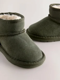 Next Warm Lined Suede Boots^BOY Boots|Boots