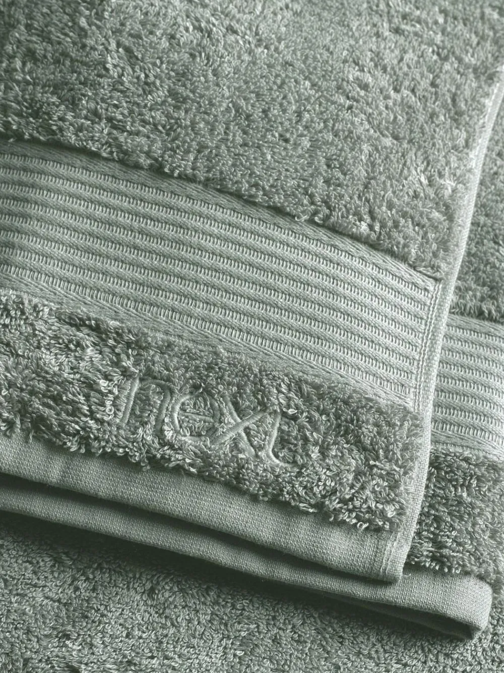 Next Green Sage Light Egyptian Cotton Towel^ Towels & Bathmats