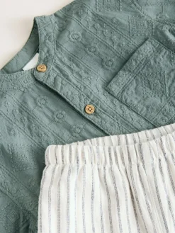 Next Shirt and Trousers Baby Set (0mths-3yrs)^BOY Sets & Co-Ords|Sets & Co-Ords
