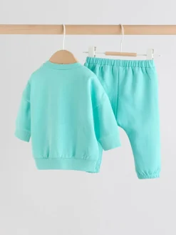 Next Sweat Top and Joggers Baby Set (0mths-2yrs) (0mths-2yrs)^BOY Sweatshirts & Hoodies