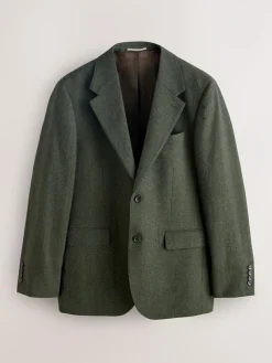 Next Tailored Fit Merino Wool Blend Suit Jacket^ Occasionwear|Blazers & Formal Jackets